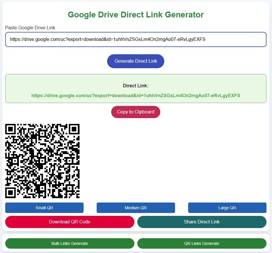 About us - Google Drive Direct Link Generator